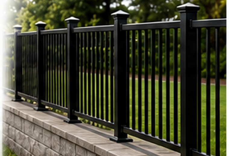 Aluminum fence and railing